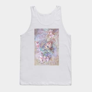 SNOW WHITE ROSE Tank Top